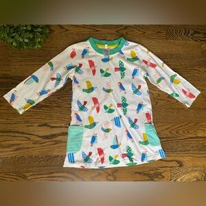EUC Kids Tales Toddler Bird Dress/Tunic Sz 4